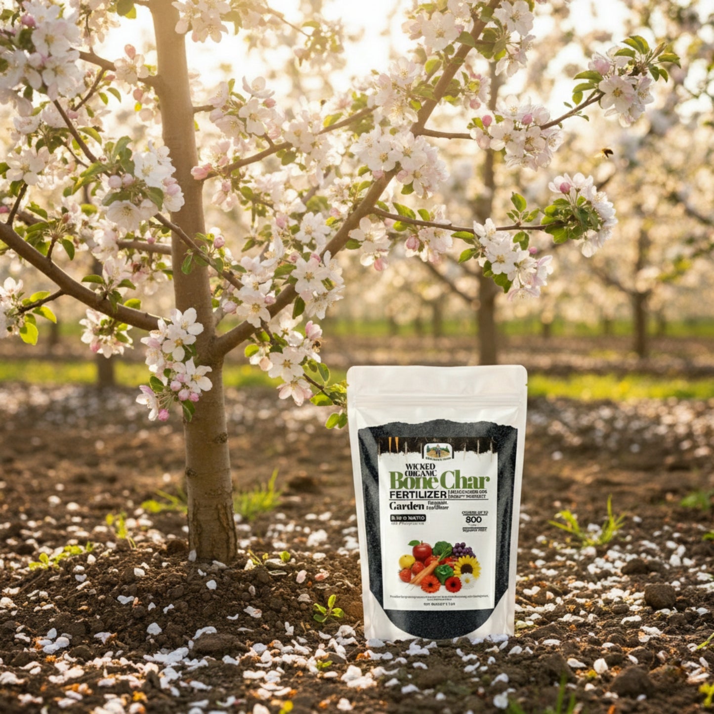 Wicked Organics Bone Char Fertilizer