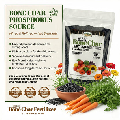 Wicked Organics Bone Char Fertilizer