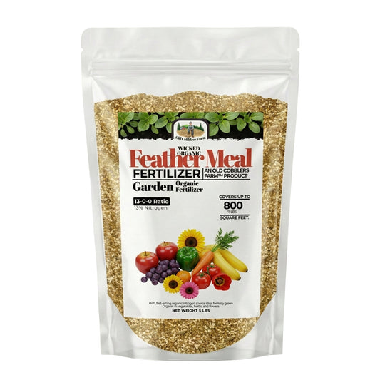 Wicked Organics Feather Meal Fertilizer