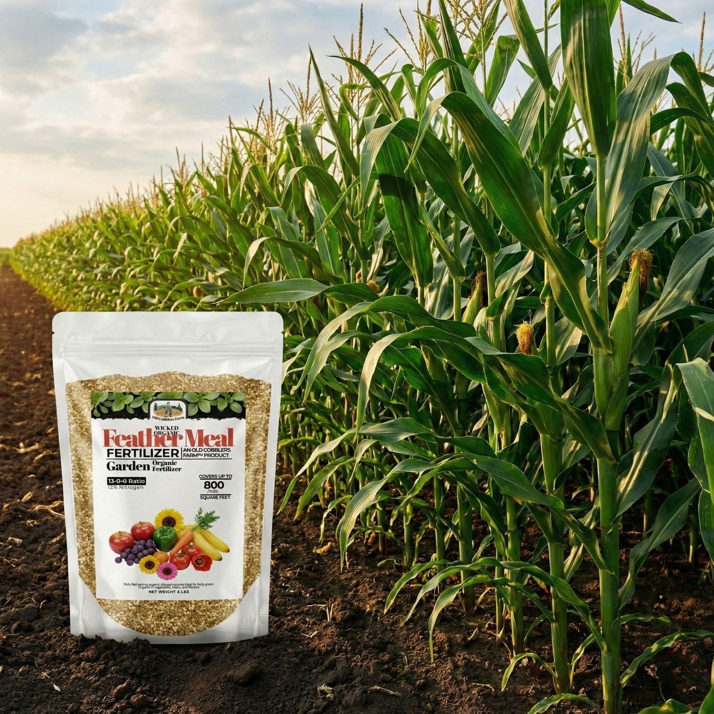 Wicked Organics Feather Meal Fertilizer