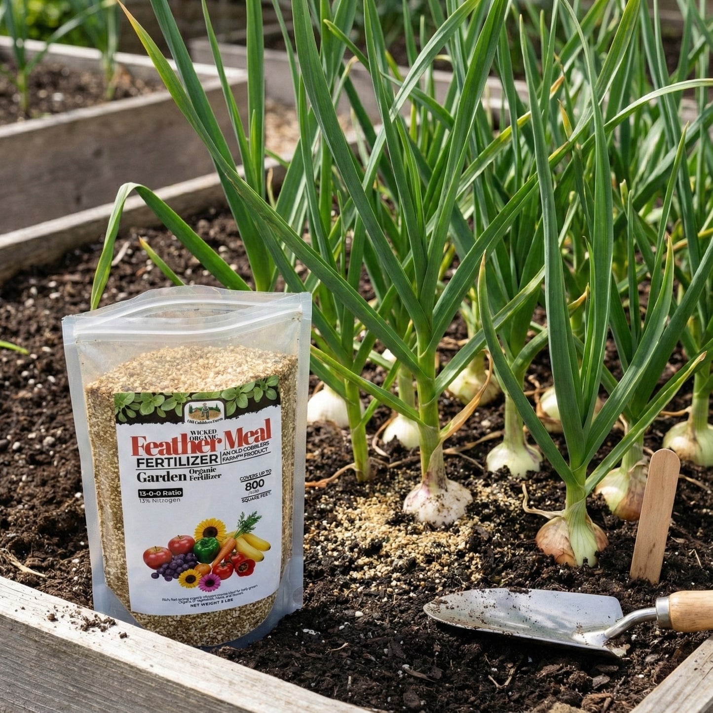 Wicked Organics Feather Meal Fertilizer