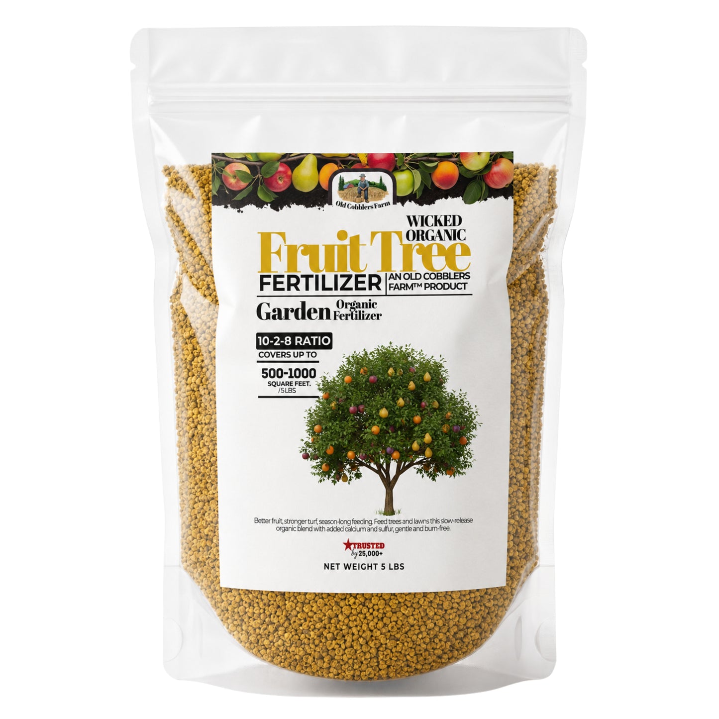 Wicked Organic Fruit Tree Fertilizer - Old Cobblers Farm