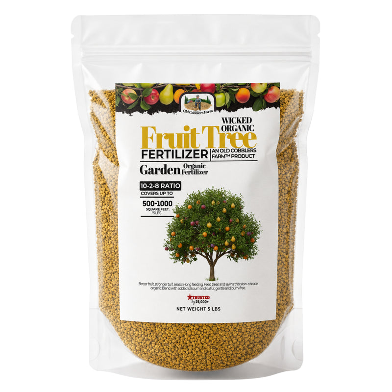 Wicked Organic Fruit Tree Fertilizer - Old Cobblers Farm