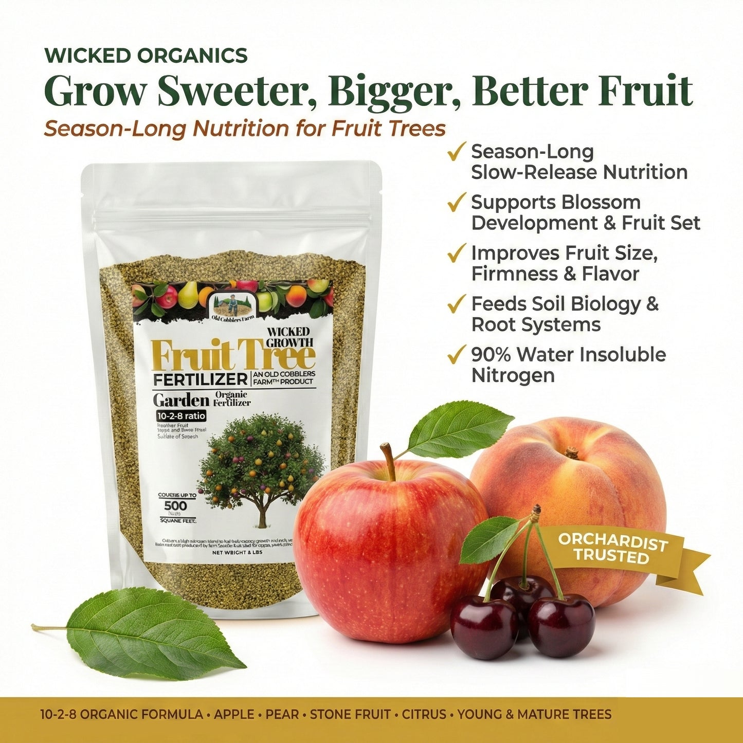 Wicked Organic Fruit Tree Fertilizer