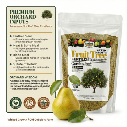 Wicked Organic Fruit Tree Fertilizer