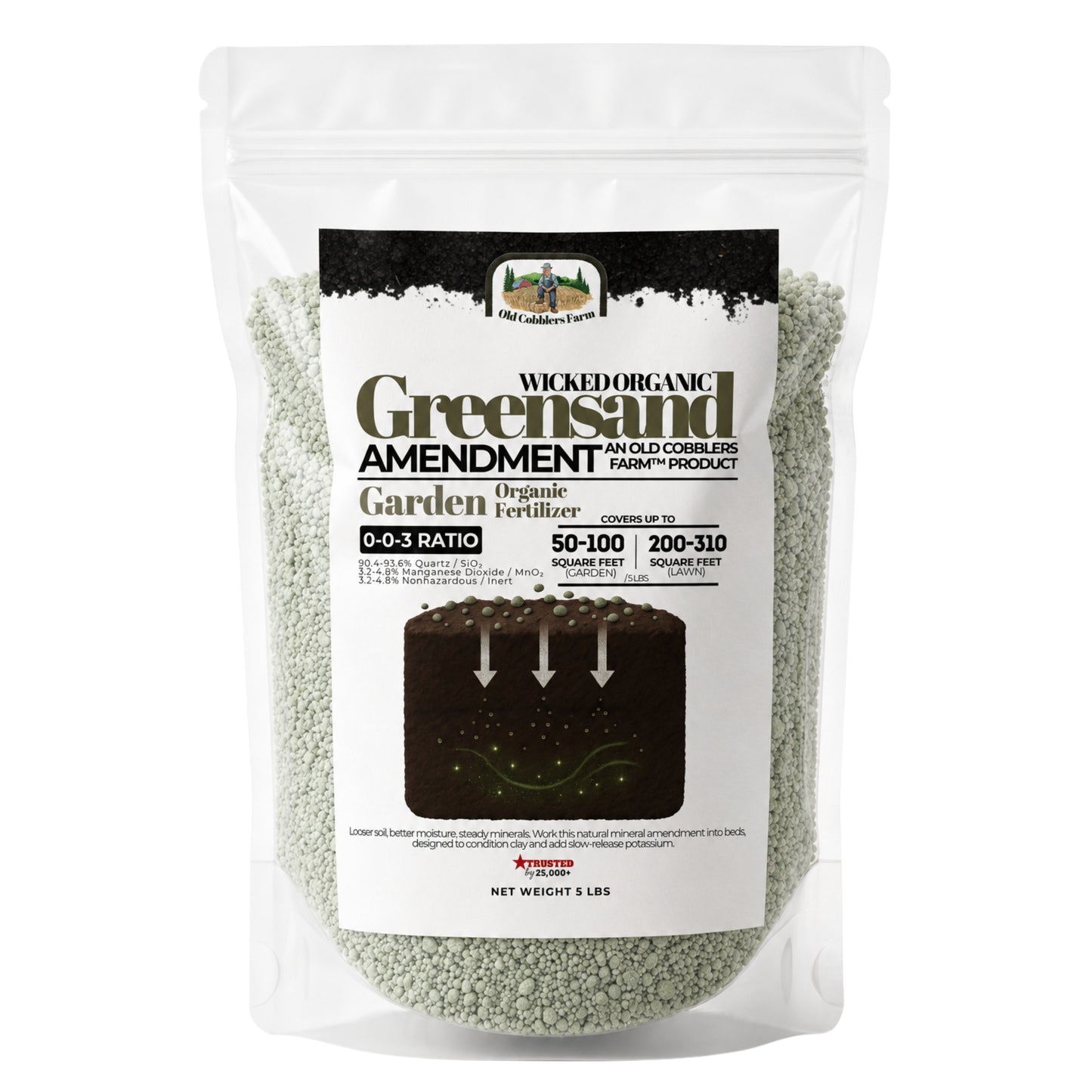 Wicked Organic Greensand - Old Cobblers Farm