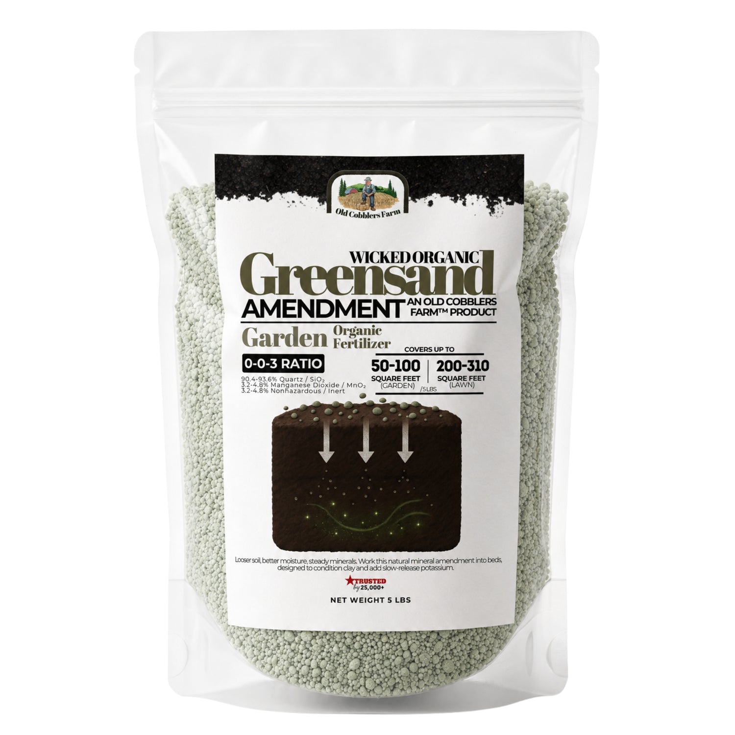 Wicked Organic Greensand - Old Cobblers Farm