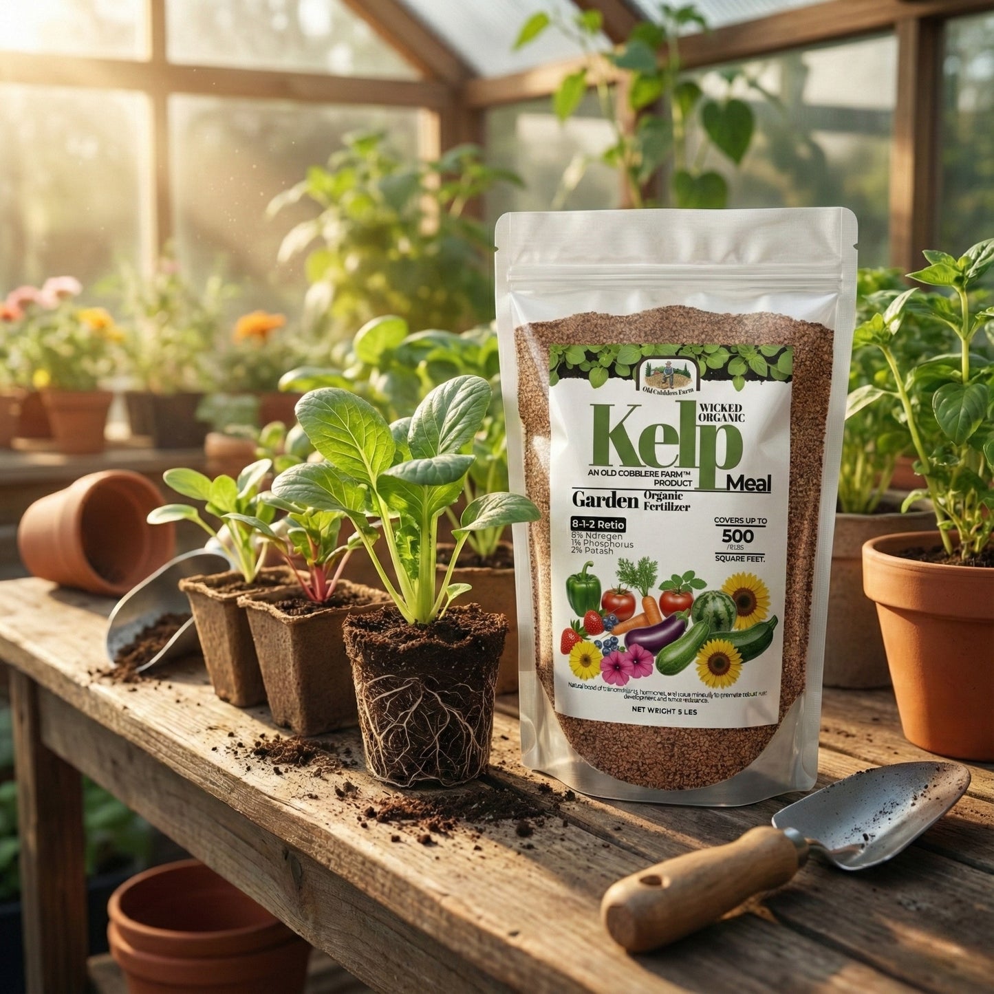 Wicked Organics Kelp Meal Fertilizer