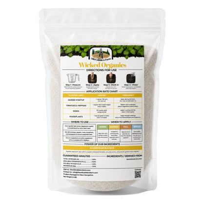 Wicked Organics Magnesium Sulfate Fertilizer