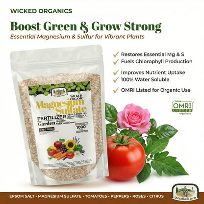 Wicked Organics Magnesium Sulfate Fertilizer