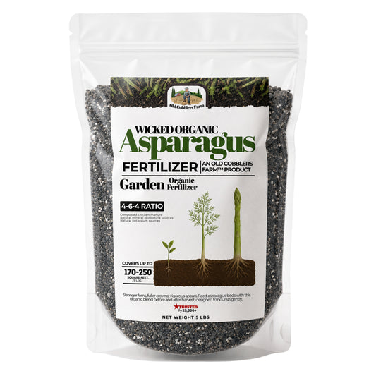 Wicked Organics Asparagus Fertilizer - Old Cobblers Farm