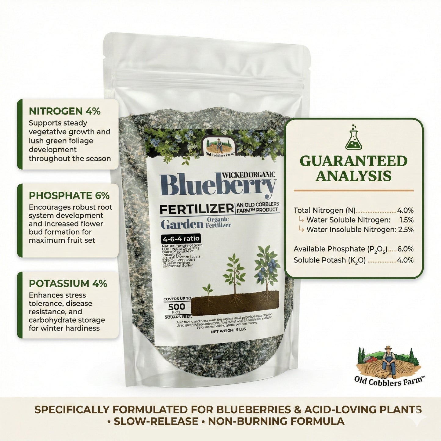Wicked Organic Blueberry Fertilizer