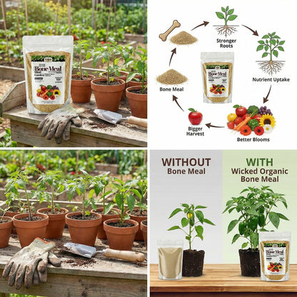 Wicked Organics Bone Meal Fertilizer