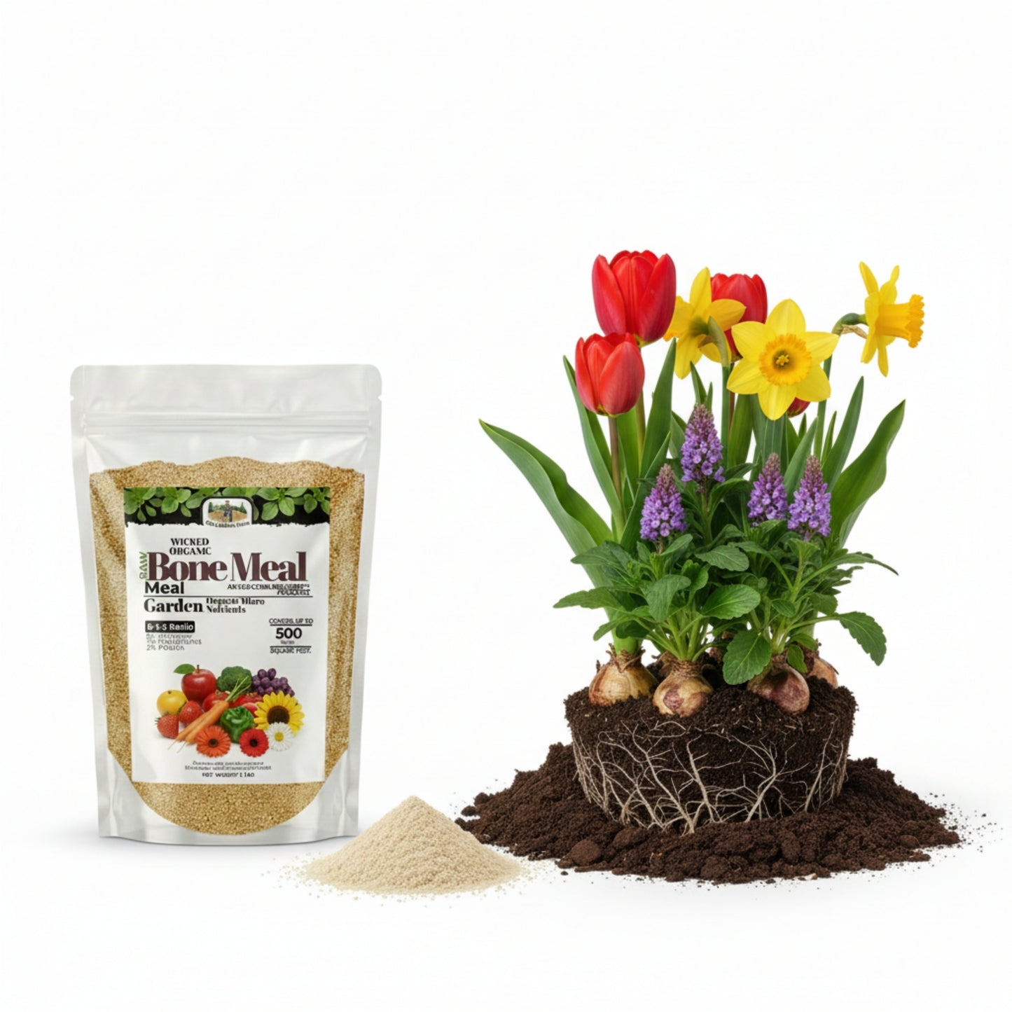 Wicked Organics Bone Meal Fertilizer