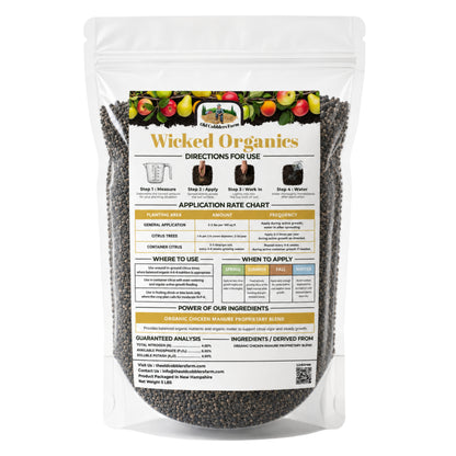 Wicked Organic Citrus Fertilizer