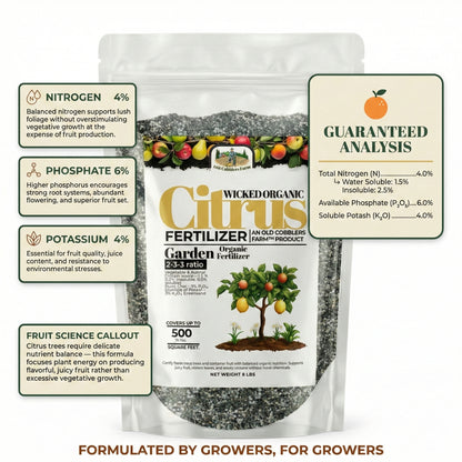 Wicked Organic Citrus Fertilizer