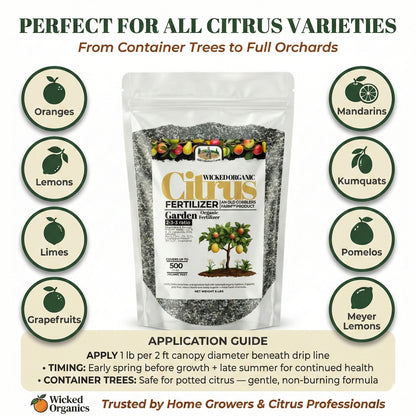 Wicked Organic Citrus Fertilizer