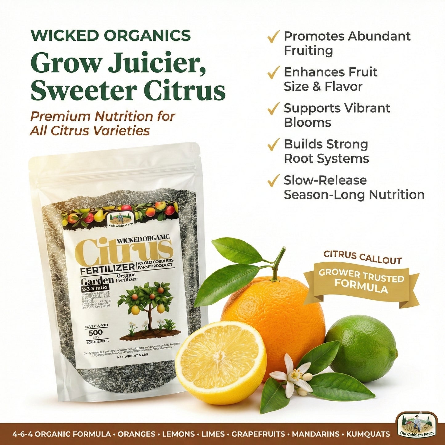 Wicked Organic Citrus Fertilizer