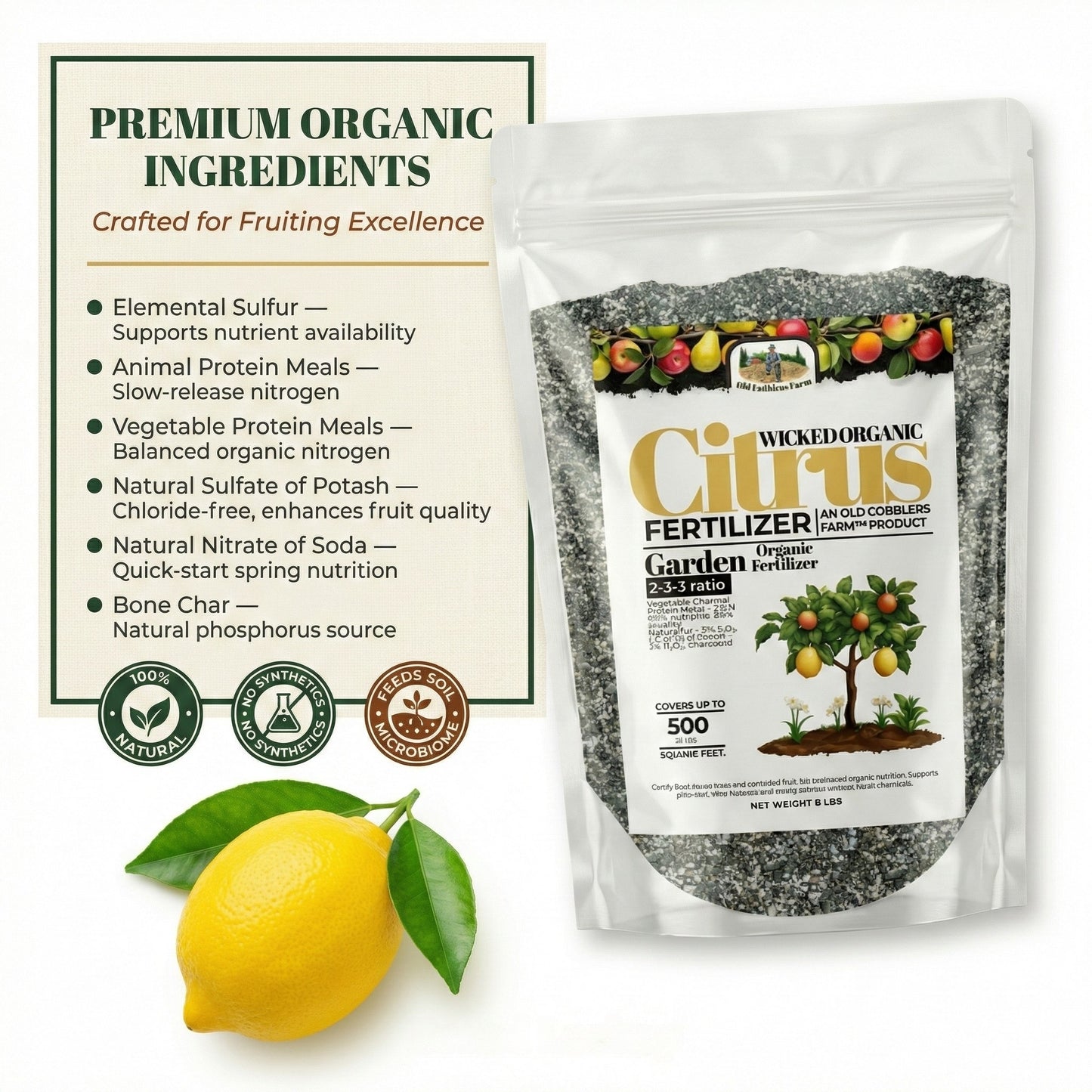 Wicked Organic Citrus Fertilizer