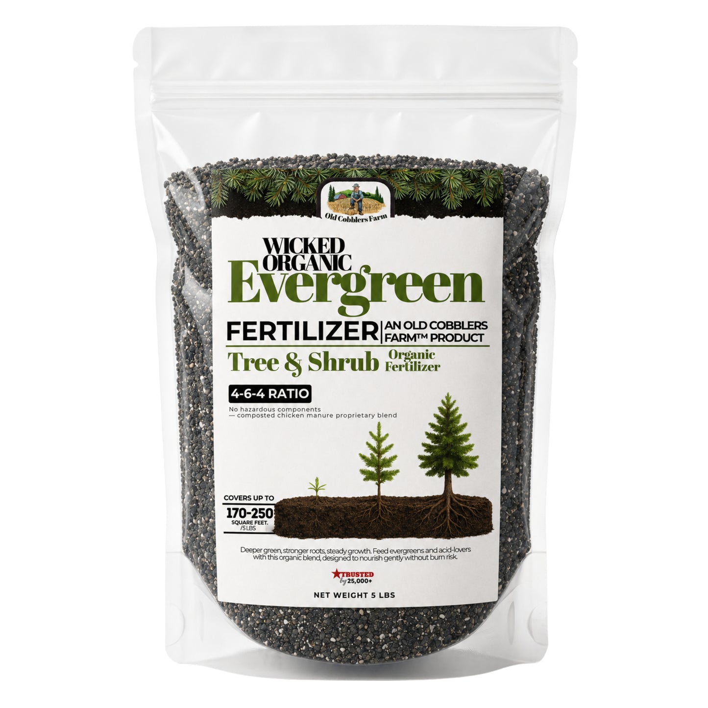 Wicked Organic Evergreen Fertilizer - Old Cobblers Farm