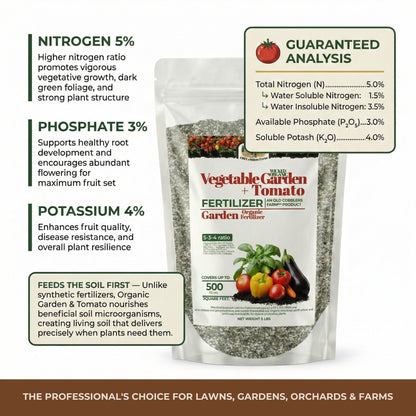Wicked Organics Garden and Tomato Fertilizer