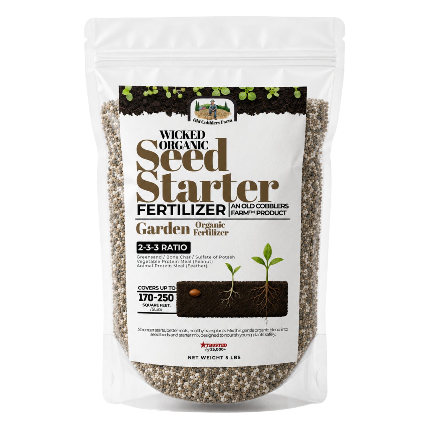 Wicked Organic Seed Starter - Old Cobblers Farm