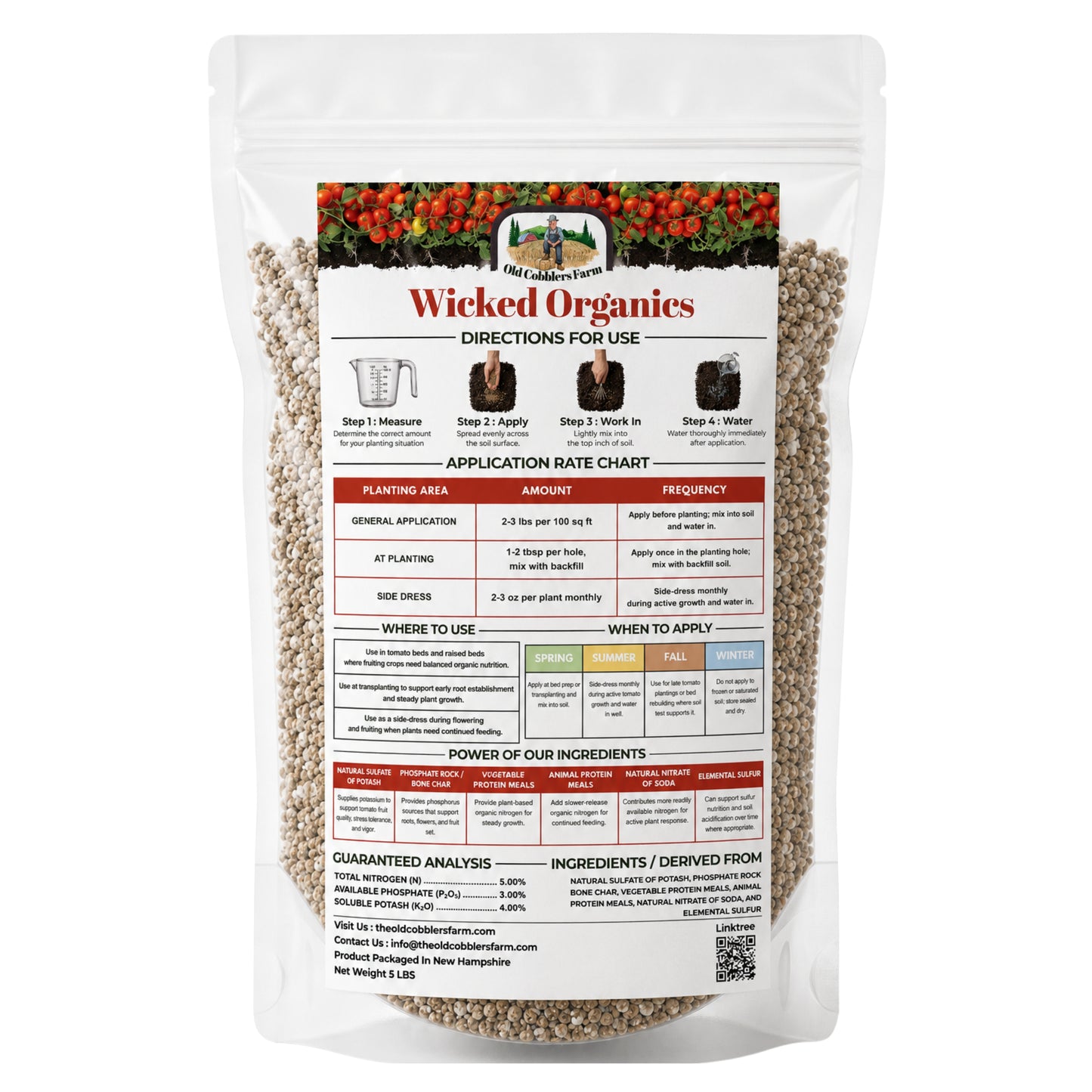 Wicked Organics Organic Tomato