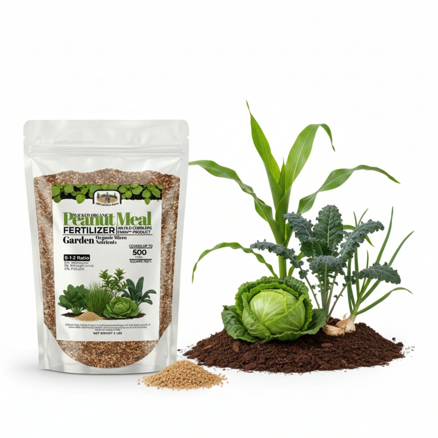Wicked Organics Peanut Meal (Org.) 8-1-2 Fertilizer