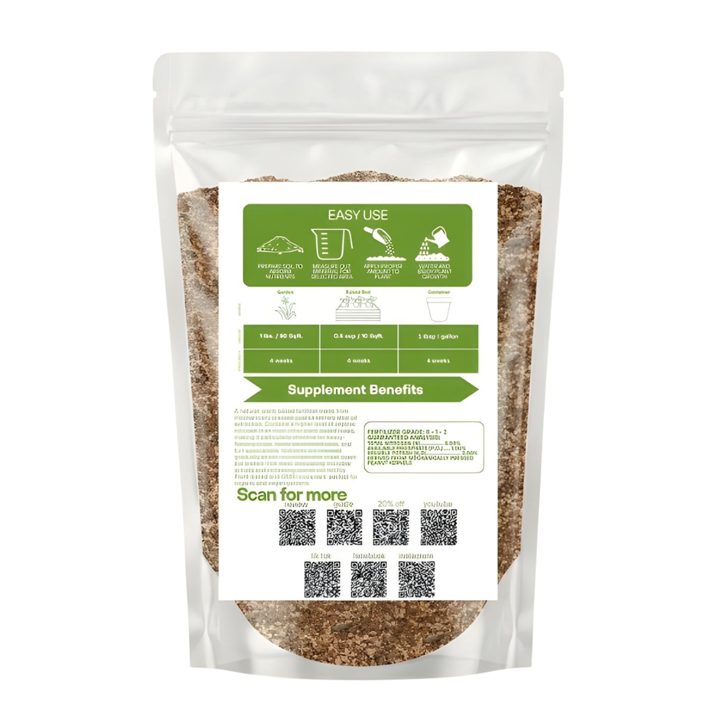 Wicked Organics Peanut Meal (Org.) 8-1-2 Fertilizer