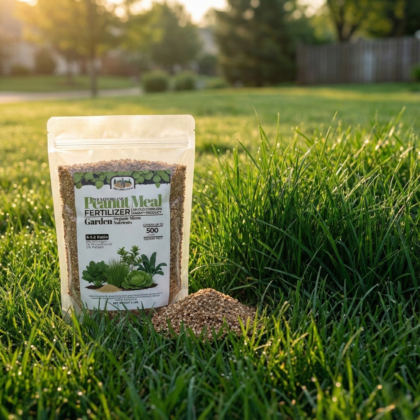 Wicked Organics Peanut Meal (Org.) 8-1-2 Fertilizer