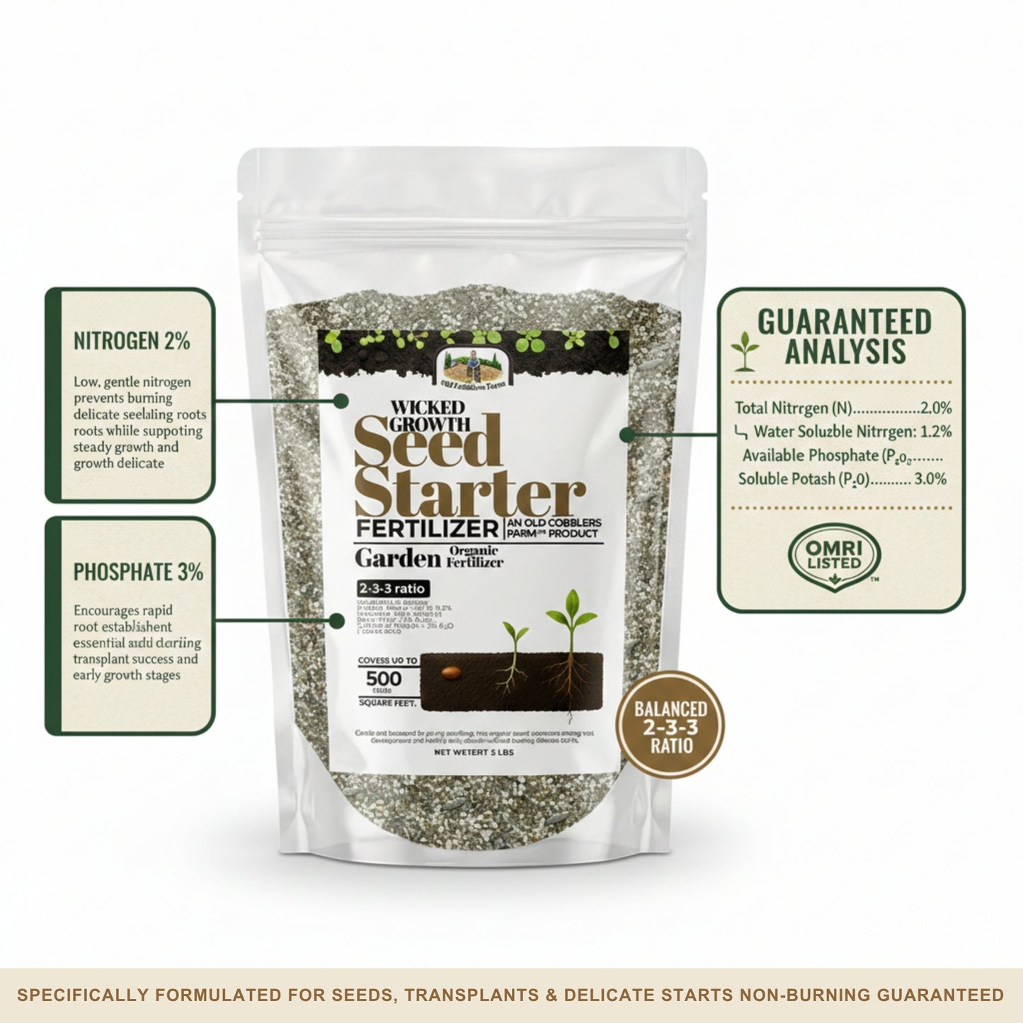 Wicked Organic Seed Starter