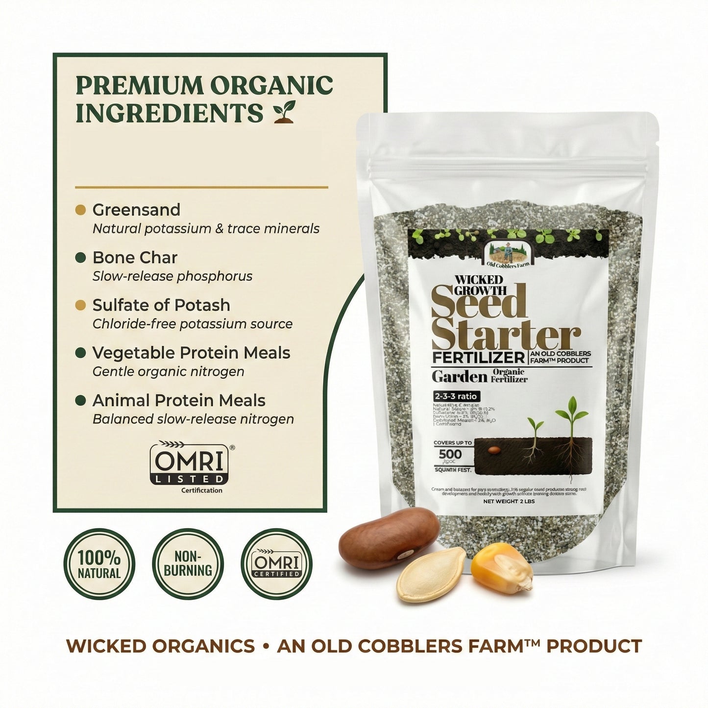 Wicked Organic Seed Starter