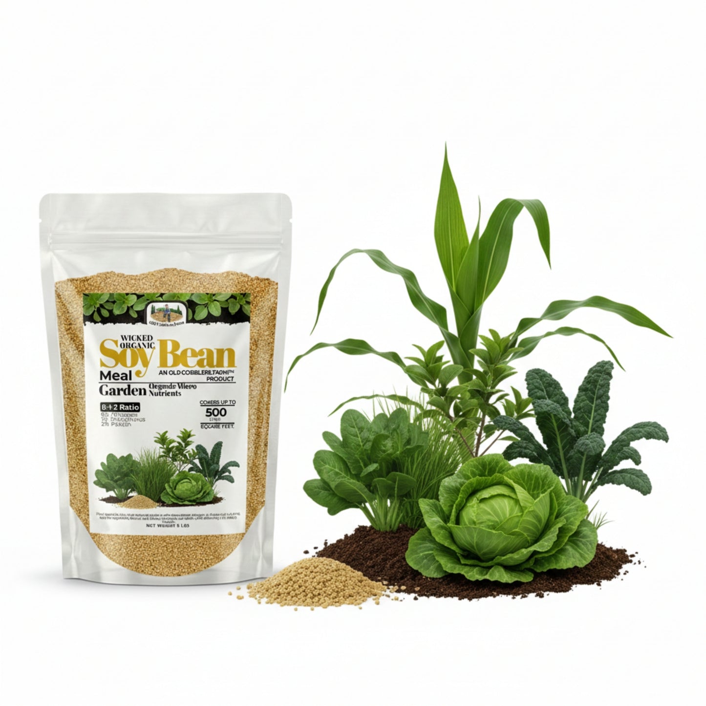 Wicked Organics Soy Bean Meal Fertilizer
