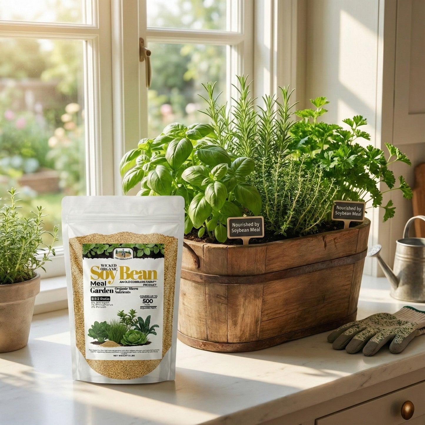 Wicked Organics Soy Bean Meal Fertilizer
