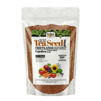 Wicked Organics Tea Seed Meal Fertilizer