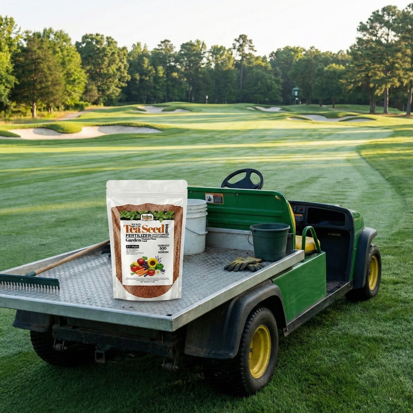 Wicked Organics Tea Seed Meal Fertilizer