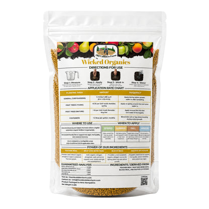 Wicked Organics 10-2-8 Fertilizer