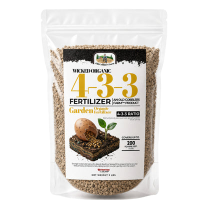 Wicked Organics 4-3-3 Fertilizer - Old Cobblers Farm