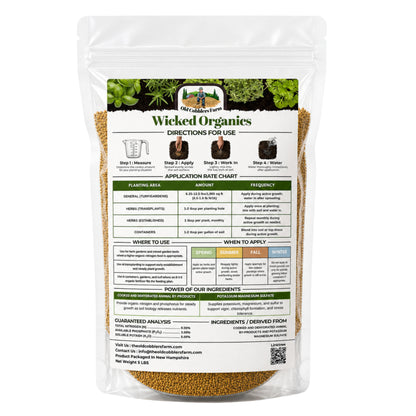 Wicked Organics 8-3-5 Fertilizer