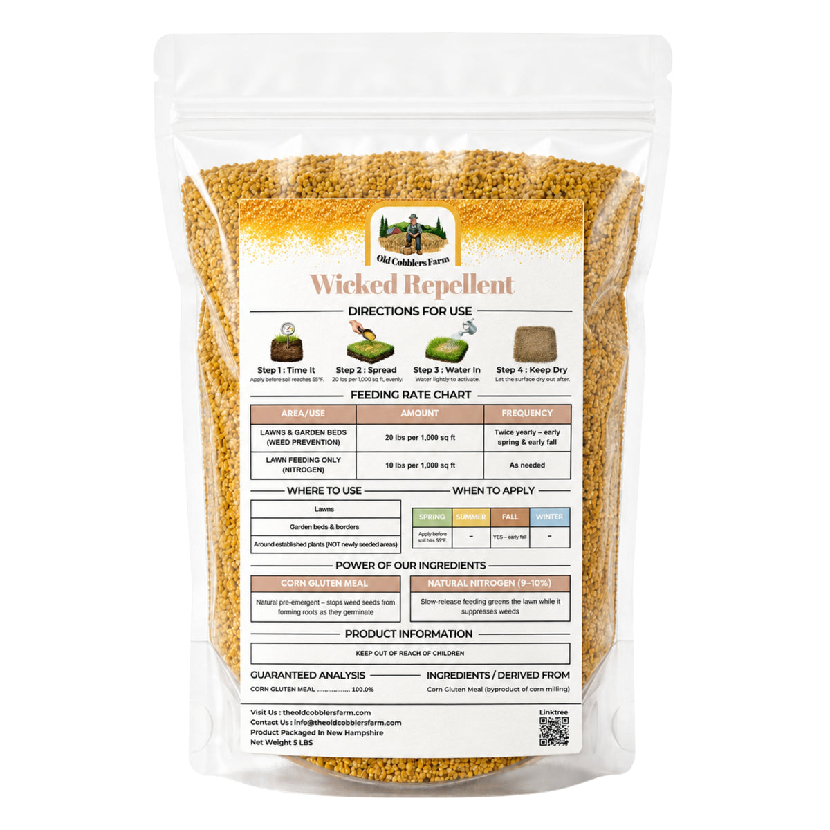 Wicked Repellent Corn Gluten
