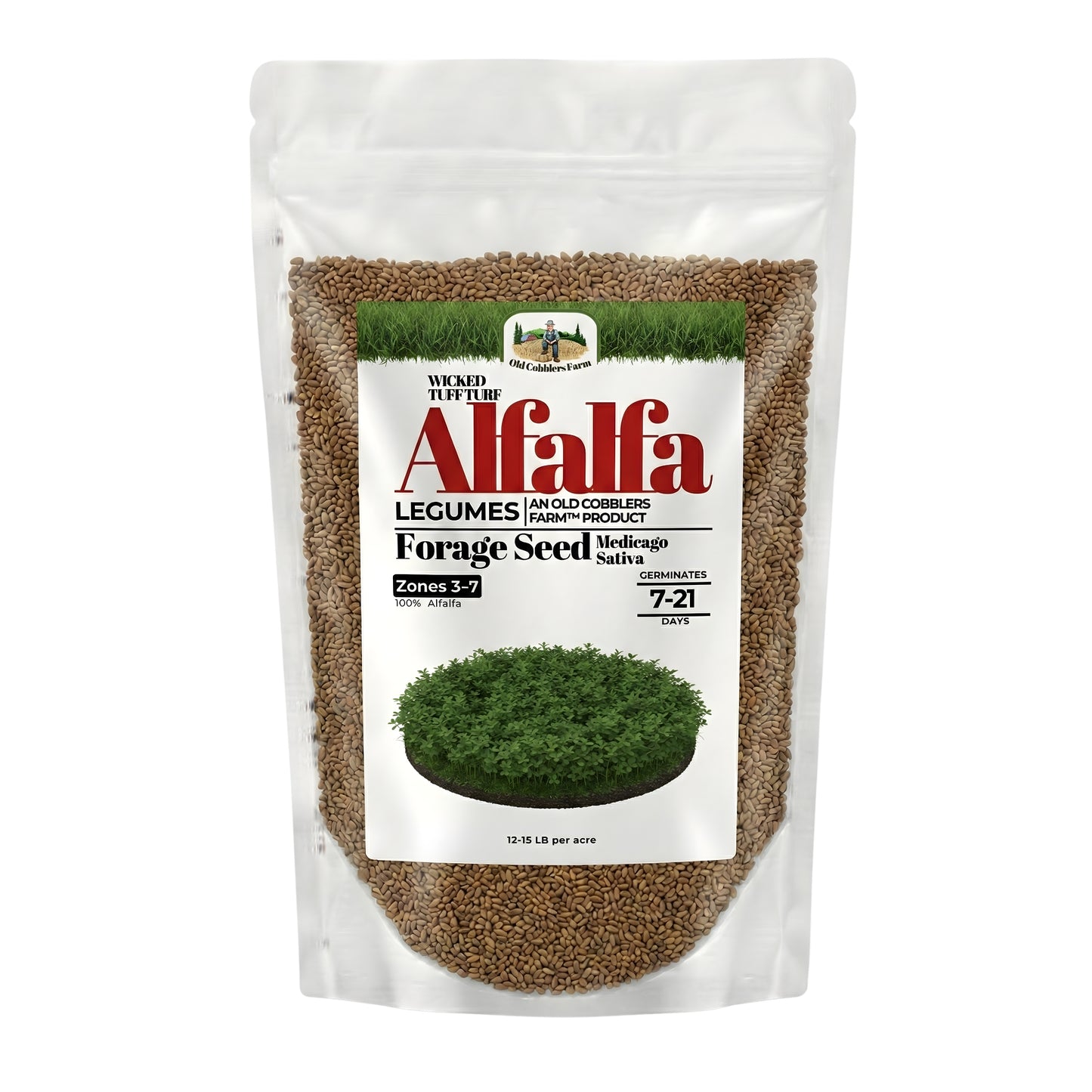 Wicked Tuff Turf Alfalfa Seed