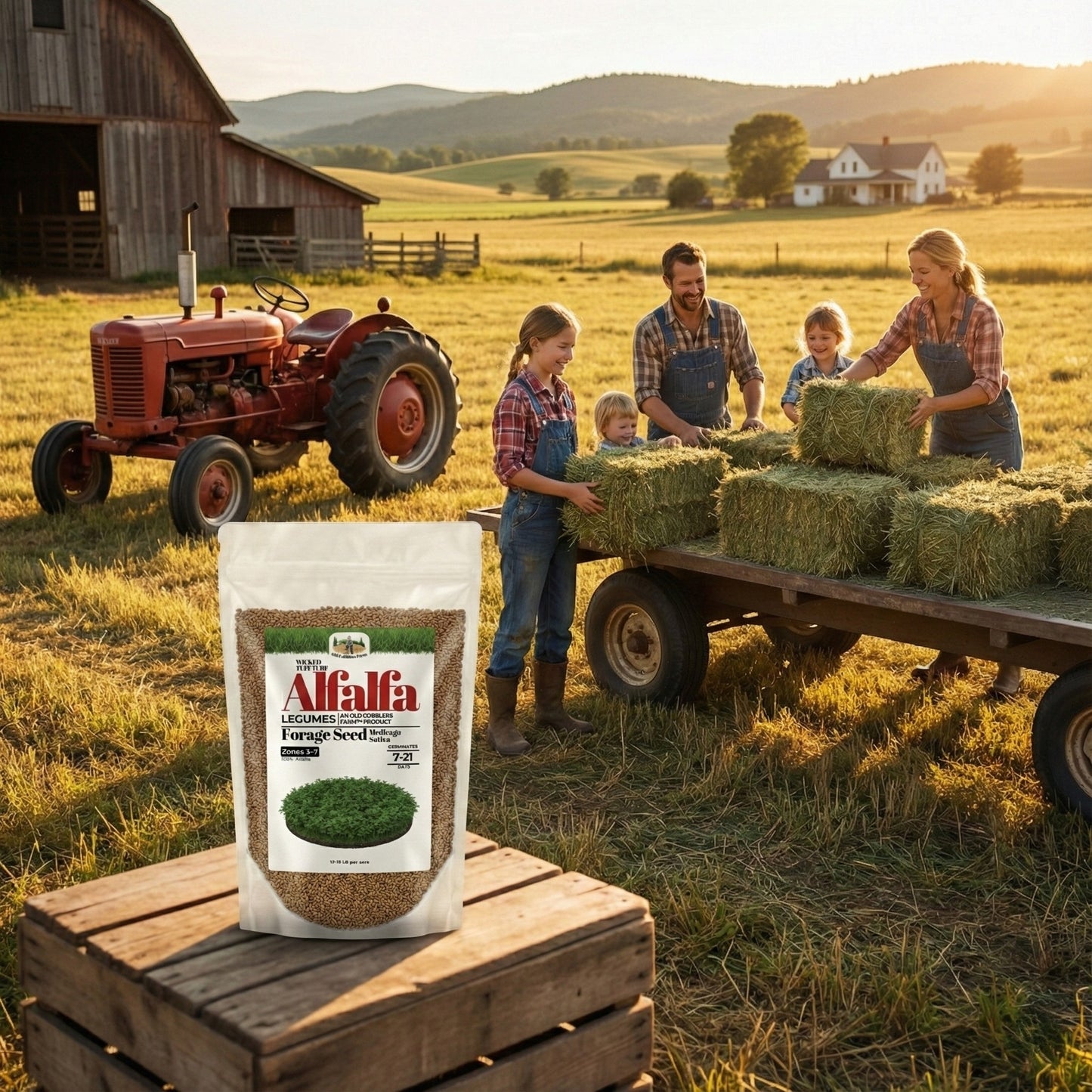 Wicked Tuff Turf Alfalfa Seed