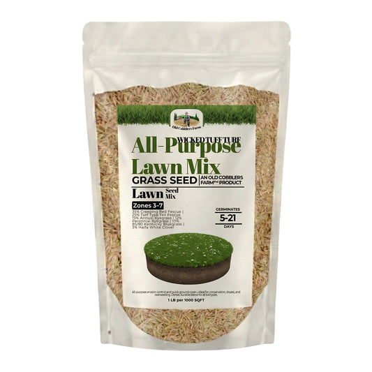 Wicked Tuff Turf All Purpose Lawn Mix Seed - VT Conservation Mix