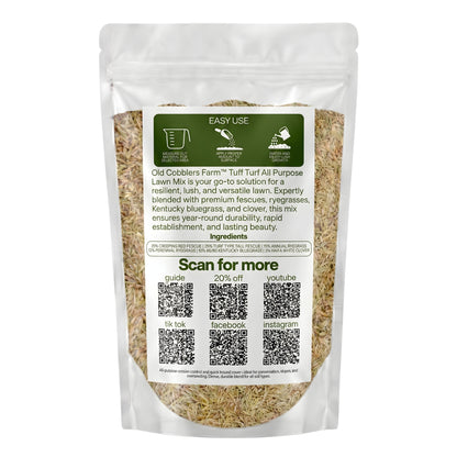 Wicked Tuff Turf All Purpose Lawn Mix Seed - VT Conservation Mix