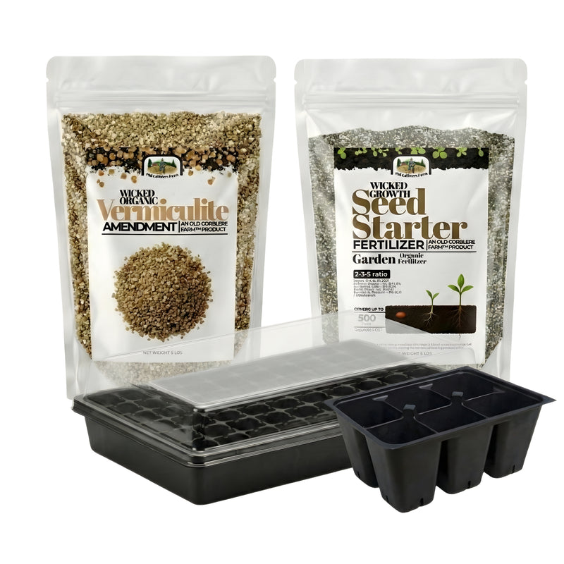 Wicked Kits Complete Seed Starting Kit - Old Cobblers Farm