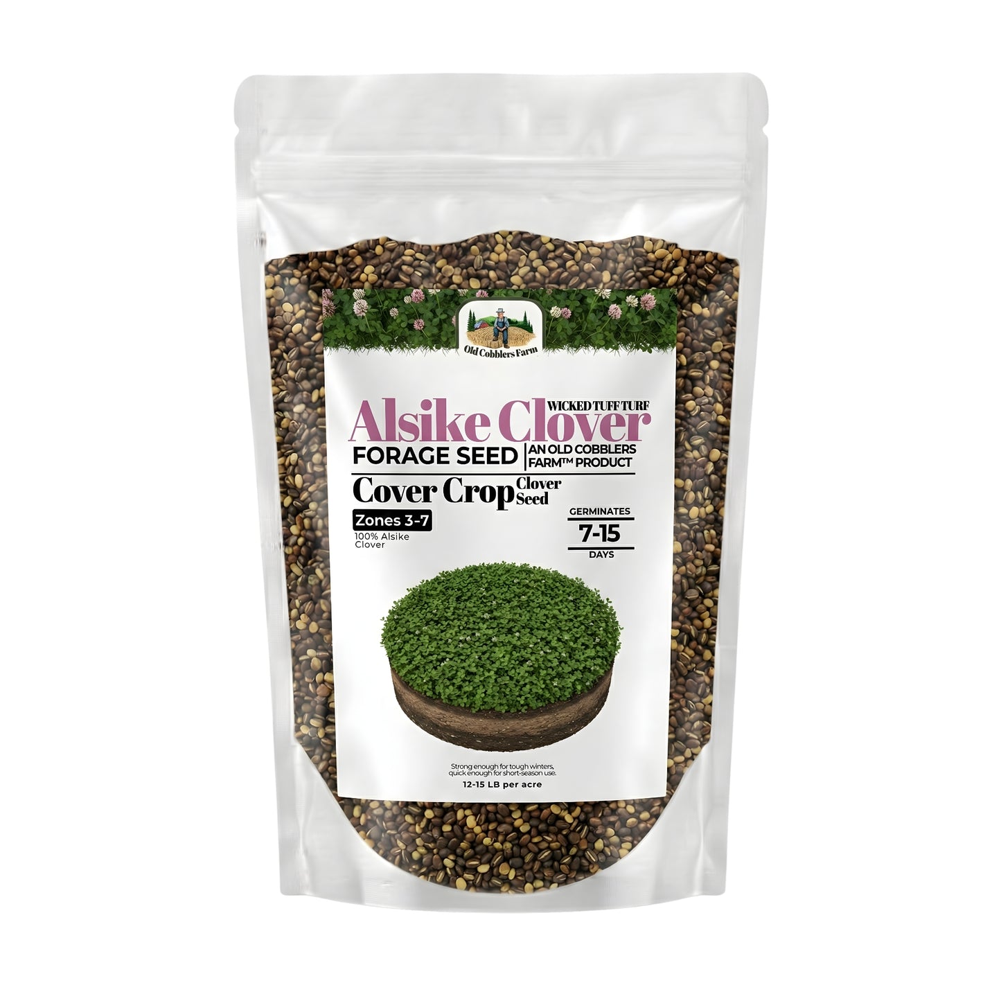 Wicked Tuff Turf Alsike Clover Seed