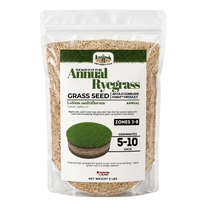 Wicked Tuff Turf Annual Ryegrass Seed - Old Cobblers Farm