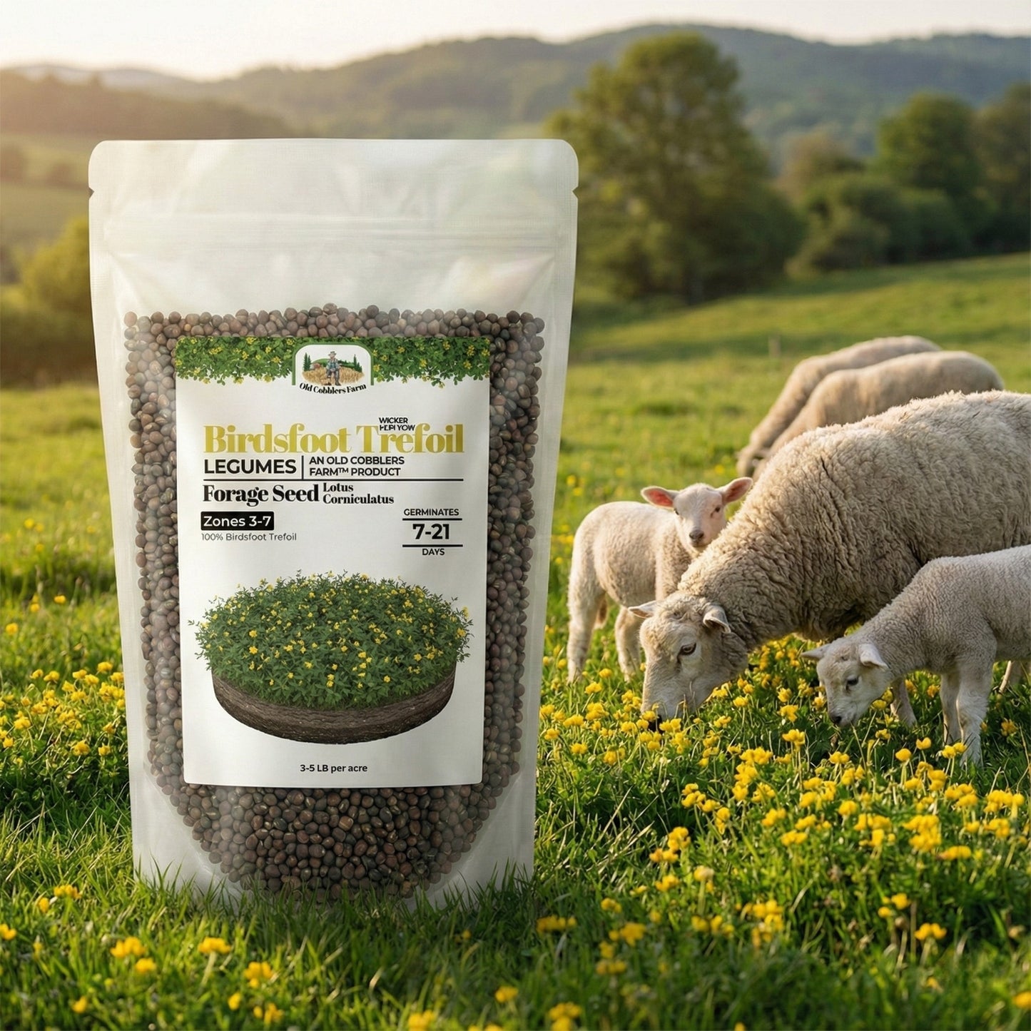 Wicked Tuff Turf Birdsfoot Trefoil Seed