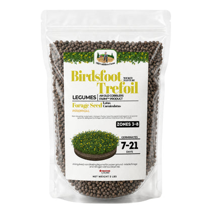 Wicked Tuff Turf Birdsfoot Trefoil Seed - Old Cobblers Farm