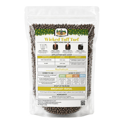 Wicked Tuff Turf Birdsfoot Trefoil Seed